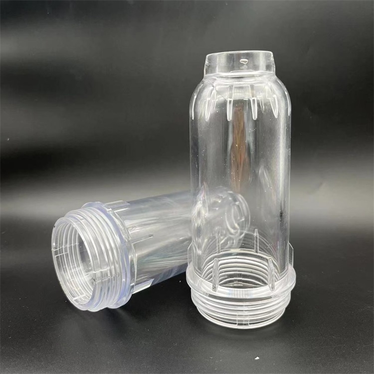 嘉興 凈水器外殼配件  塑料瓶身 透明塑料殼定做